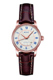  Shop Authentic Mido Baroncelli III Automatic Silver Dial Brown Leather Strap Watch For Men - M8600.2.21.8 - Luxxuri