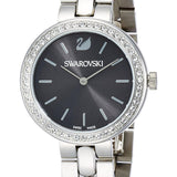  Shop Authentic Swarovski Daytime Rhinestone Grey Dial Silver Steel Strap Watch for Women - 5213681 - Luxxuri
