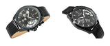  Shop Authentic Tommy Hilfiger Baker Chronograph Black Dial Black Leather Strap Watch For Men  - 1710452 - Luxxuri