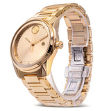  Shop Authentic Movado Bold Verso Gold Dial Gold Steel Strap Watch for Men - 3600861 - Luxxuri