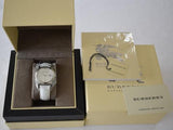  Shop Authentic Burberry The City White Dial White Leather Strap Watch for Women - BU9128 - Luxxuri