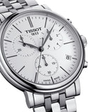  Shop Authentic Tissot Carson Premium White Dial Silver Steel Strap Watch For Men - T122.417.11.011.00 - Luxxuri