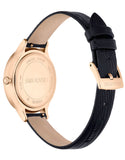  Shop Authentic Swarovski Octea Nova Black Dial Black Leather Strap Watch for Women - 5650033 - Luxxuri