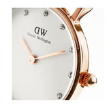  Shop Authentic Daniel Wellington Classy Winchester White Dial Two Tone NATO Strap Watch For Women - DW00100077 - Luxxuri