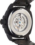  Shop Authentic Fossil Modern Machine Automatic Skeleton Grey Dial Black Steel Strap Watch for Men - ME3134 - Luxxuri