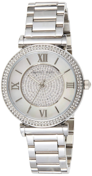  Shop Authentic Michael Kors Catlin Silver Dial Silver Steel Strap Watch for Women - MK3355 - Luxxuri