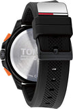  Shop Authentic Tommy Hilfiger Jeans Analog Black Dial Black Silicone Strap Watch For Men - 1791763 - Luxxuri
