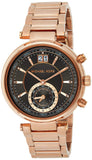  Shop Authentic Michael Kors Sawyer Rose Gold Dial Rose Gold Steel Strap Watch for Women - MK6226 - Luxxuri