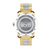  Shop Authentic Movado Bold Silver Dial Two Tone Steel Strap Watch for Women - 3600129 - Luxxuri