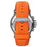  Shop Authentic Michael Kors Dylan Chronograph Grey Dial Orange Rubber Strap Watch for Men - MK8296 - Luxxuri
