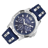  Shop Authentic Guess Oasis Multifunction Blue Dial Two Tone Steel Strap Watch for Men- W0366G2 - Luxxuri