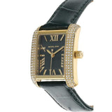  Shop Authentic Michael Kors Emery Quartz Diamonds Green Dial Green Leather Strap Watch For Women - MK4697 - Luxxuri