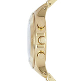  Shop Authentic Marc Jacobs Blade Chronograph Blue Dial Gold Steel Strap Watch for Women - MBM3307 - Luxxuri
