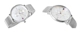  Shop Authentic Tommy Hilfiger Jenna Quartz Silver Dial Silver Mesh Bracelet Watch For Women - 1781942 - Luxxuri