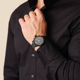  Shop Authentic Maserati Epoca Chronograph Black Dial Black Mesh Strap Watch For Men - R8873618013 - Luxxuri