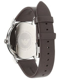  Shop Authentic Emporio Armani Kappa Quartz Black Dial Brown Leather Strap Watch For Men - AR80008 - Luxxuri