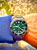  Shop Authentic Seiko Prospex 140th Anniversary Limited Divers Green Dial Silver Steel Strap Watch For Men - SPB207J1 - Luxxuri