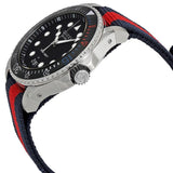  Shop Authentic Gucci Dive Black Dial Red & Blue Nylon Strap Watch For Men - YA136210 - Luxxuri