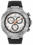  Shop Authentic Tissot T Race Chronograph White Dial Black Rubber Strap Watch For Men - T141.417.17.011.00 - Luxxuri
