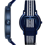  Shop Authentic Emporio Armani Kappa Dress White Dial Two Tone NATO Strap Watch For Men - AR80005 - Luxxuri