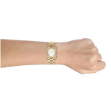  Shop Authentic Michael Kors Emery Three-Hand Crystals Silver Dial Gold Steel Strap Watch for Women - MK4643 - Luxxuri