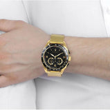  Shop Authentic Maserati Traguardo 45mm Quartz Gold Black Dial Watch For Men - R8873612010 - Luxxuri