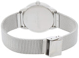  Shop Authentic Calvin Klein Minimal Grey Dial Silver Mesh Bracelet Watch for Women - K3M2212X - Luxxuri
