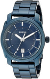  Shop Authentic Fossil Machine Blue Dial Blue Steel Strap Watch for Men - FS5231 - Luxxuri