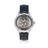  Shop Authentic Maserati Epoca Automatic Skeleton Dial Black Leather Strap Watch For Men - R8821118002 - Luxxuri
