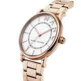  Shop Authentic Marc Jacobs Roxy White Dial Rose Gold Steel Strap Watch for Women - MJ3523 - Luxxuri