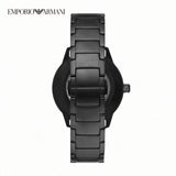  Shop Authentic Emporio Armani Meccanico Automatic Black Dial Black Steel Strap Watch For Men - AR60054 - Luxxuri