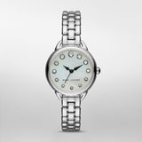  Shop Authentic Marc Jacobs Betty Mother of Pearl White Dial Silver Steel Strap Watch for Women - MJ3510 - Luxxuri