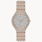  Shop Authentic Bulova Crystal Collection Silver Crystals Dial Two Tone Steel Strap Watch for Women - 98L235 - Luxxuri