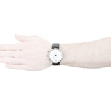  Shop Authentic Emporio Armani Classic Quartz Chronograph White Dial Black Leather Strap Watch For Men - AR1807 - Luxxuri