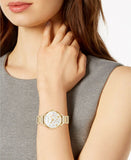  Shop Authentic Michael Kors Portia Quartz White Dial Gold Steel Strap Watch for Women - MK3840 - Luxxuri