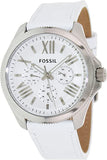  Shop Authentic Fossil Cecile White Dial White Leather Strap Watch for Women - AM4484 - Luxxuri