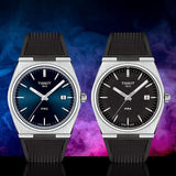  Shop Authentic Tissot PRX Black Dial Black Rubber Strap Watch For Men - T137.410.17.051.00 - Luxxuri