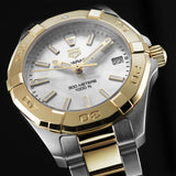  Shop Authentic Tag Heuer Aquaracer Mother of Pearl Dial Watch for Women - WBD1320.BB0320 - Luxxuri
