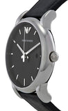  Shop Authentic Emporio Armani Classic Quartz Black Dial Black Leather Strap Watch For Men - AR1692 - Luxxuri