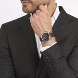  Shop Authentic Emporio Armani Classic Quartz Black Dial Black Leather Strap Watch For Men - AR1692 - Luxxuri