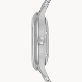  Shop Authentic Emporio Armani Meccanico Skeleton Silver Dial Silver Steel Strap Watch For Men - AR1945 - Luxxuri