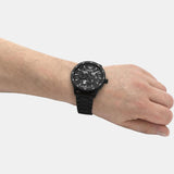  Shop Authentic Emporio Armani Meccanico Automatic Black Dial Black Steel Strap Watch For Men - AR60054 - Luxxuri