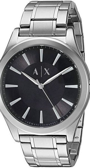  Shop Authentic Armani Exchange Nico Analog Black Dial Silver Steel Strap Watch For Men - AX2320 - Luxxuri
