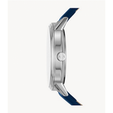  Shop Authentic Armani Exchange Cayde Chronograph Blue Dial Blue Leather Strap Watch for Men - AX2746 - Luxxuri