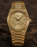  Shop Authentic Tissot PRX Powermatic 80 Gold Dial Gold Steel Strap Watch for Men - T137.207.33.021.00 - Luxxuri