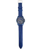  Shop Authentic Armani Exchange Outerbanks Chronograph Blue Dial Blue Silicone Strap Watch For Men - AX1327 - Luxxuri