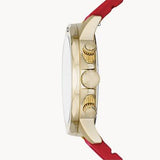  Shop Authentic Fossil Bannon Multifunction Black Dial Red Silicone Strap Watch for Men - BQ2499 - Luxxuri