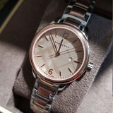  Shop Authentic Burberry The Classic Pink Dial Silver Steel Strap Watch for Women - BU10111 - Luxxuri