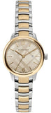  Shop Authentic Burberry The Classic Champagne Gold Dial Two Tone Steel Strap Watch for Women - BU10118 - Luxxuri