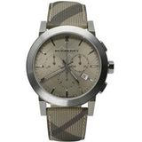  Shop Authentic Burberry The City Smoked Brown Dial Brown Leather Strap Watch for Men - BU9361 - Luxxuri